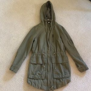 Army green trooper jacket